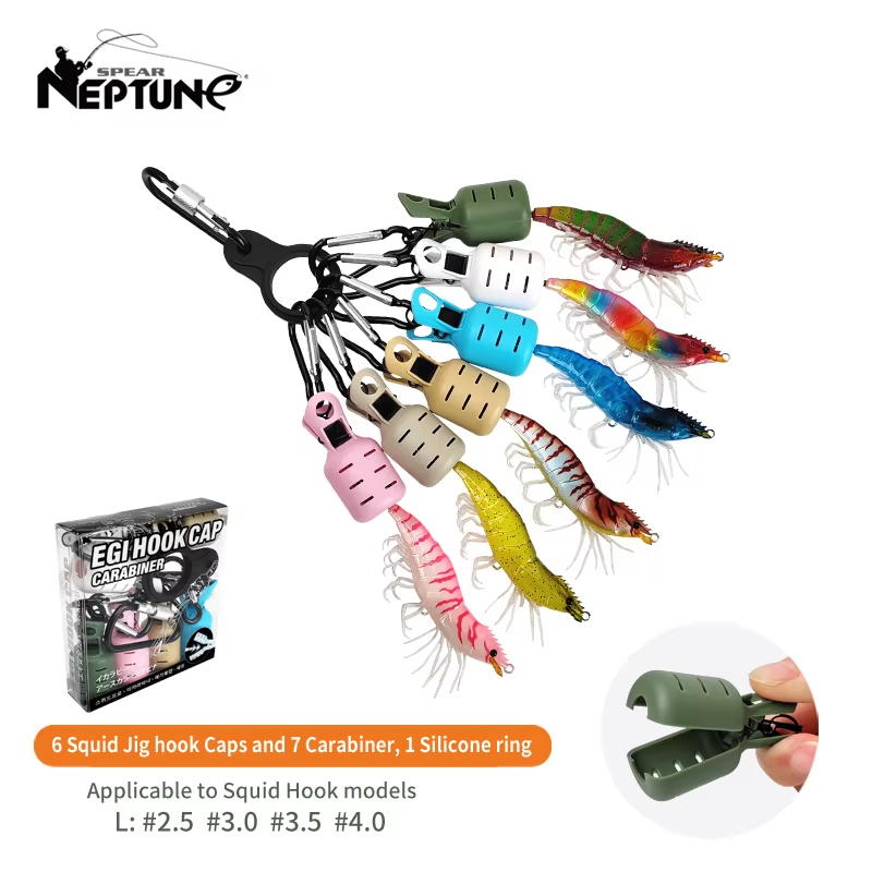 Fishing Lure Accessories - 6 قطع من أغطية حماية خطاف