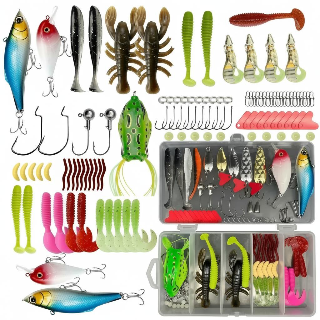 Fishing Lure Jig - مجموعة أدوات صيد السمك المميزة 133