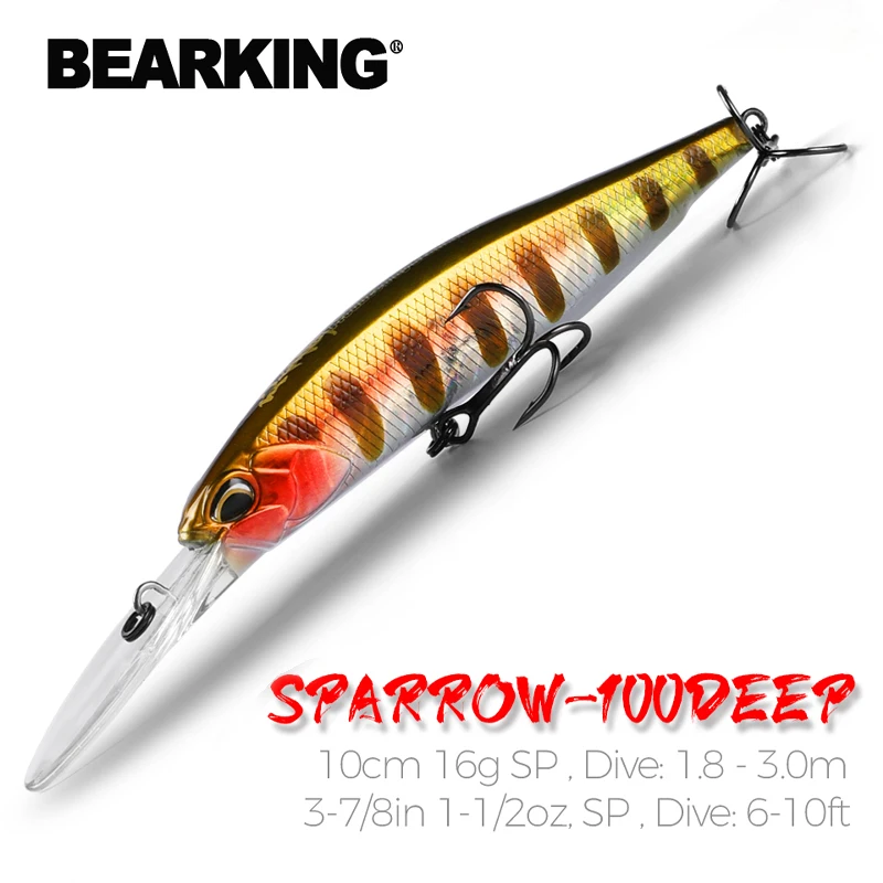 Fishing Lure Jerkbait - Bearking 10 سنتيمتر 16 جرام نظام