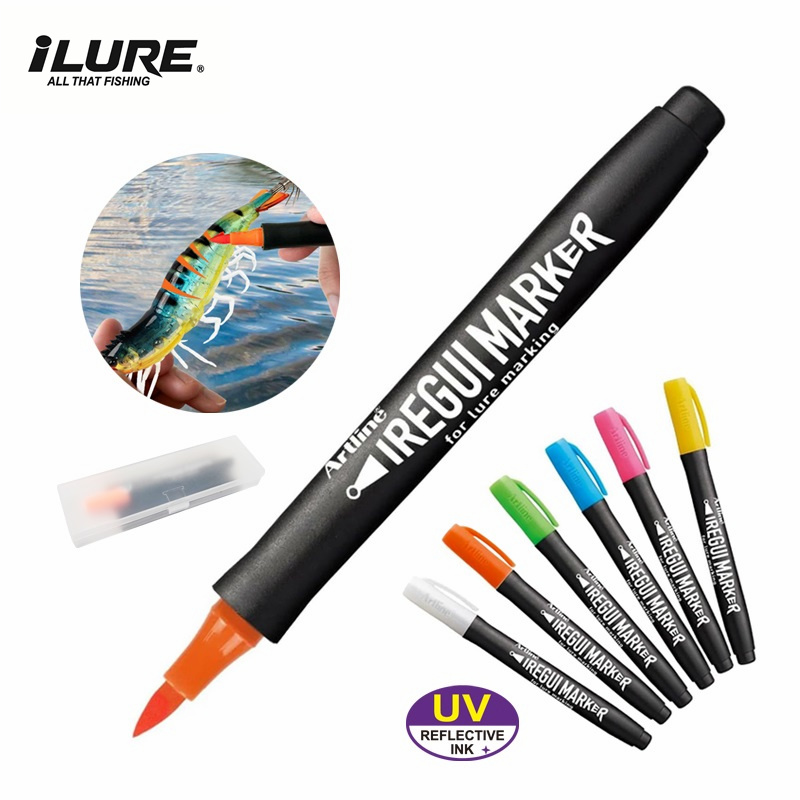 أداة صيد جديدة: قلم طلاء فلورس - مراجعة Fishing Lure Accessories وسعره