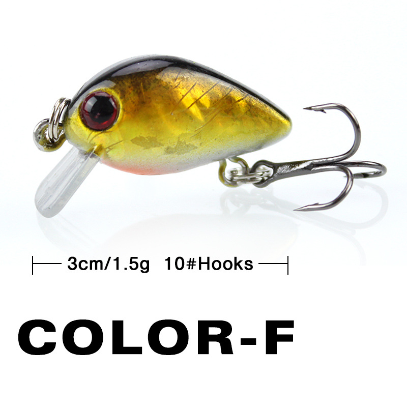 الصيد إغراء أسماك صغيرة صغيرة  - مراجعة Fishing Lure Crankbait وسعره