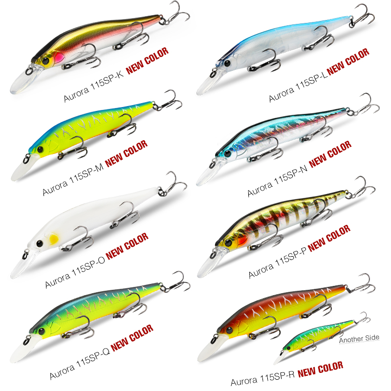 TSURINOYA 115 مللي متر 17.2 جر - مراجعة Fishing Lure Jerkbait وسعره