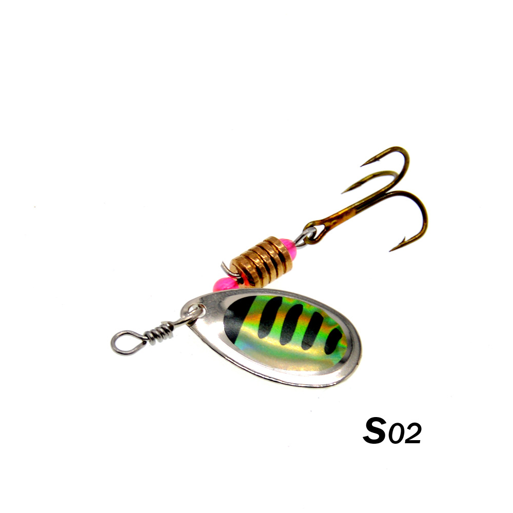 الصيد إغراء سبينر دوران ملاعق  - مراجعة Fishing Lure Spinner وسعره
