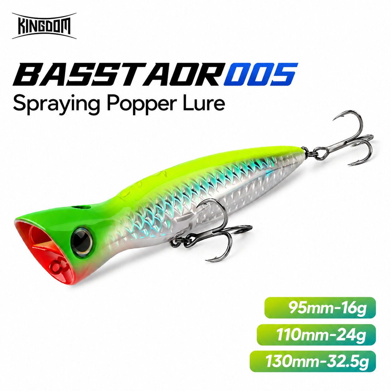 طعم صيد صناعي من نوع بوبَر من  - مراجعة Fishing Lure Popper وسعره