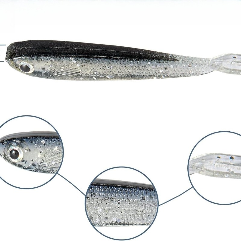 10/20/30 قطعة طعم صناعي ناعم ع - مراجعة Fishing Lure Soft Plastic وسعره
