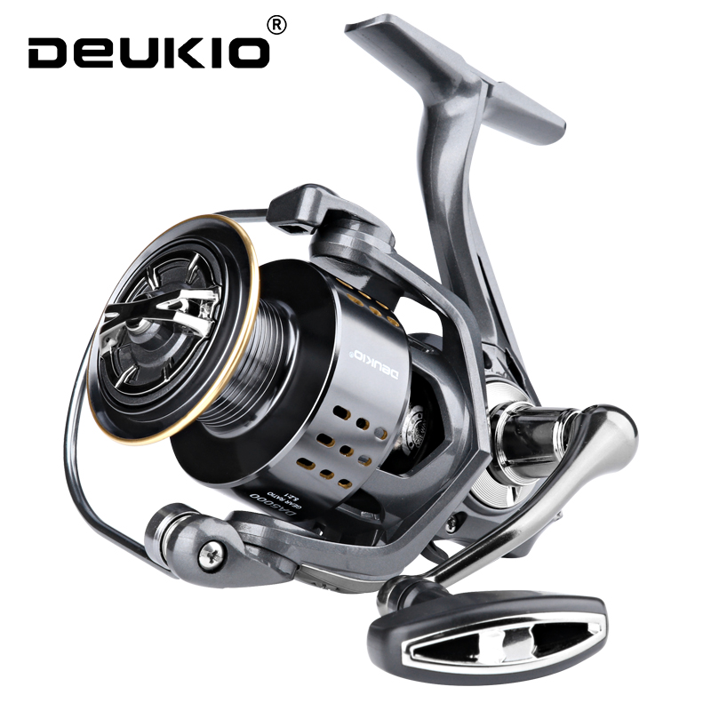 بكرة صيد دوارة DEUKIO 2000-700 - مراجعة Daiwa Reel Fuego وسعره